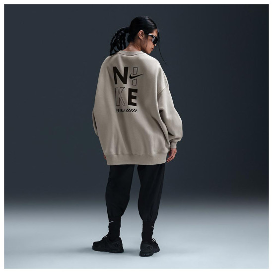 Nike Γυναικείο φούτερ Sportswear Oversized Fleece Crewneck Sweatshirt